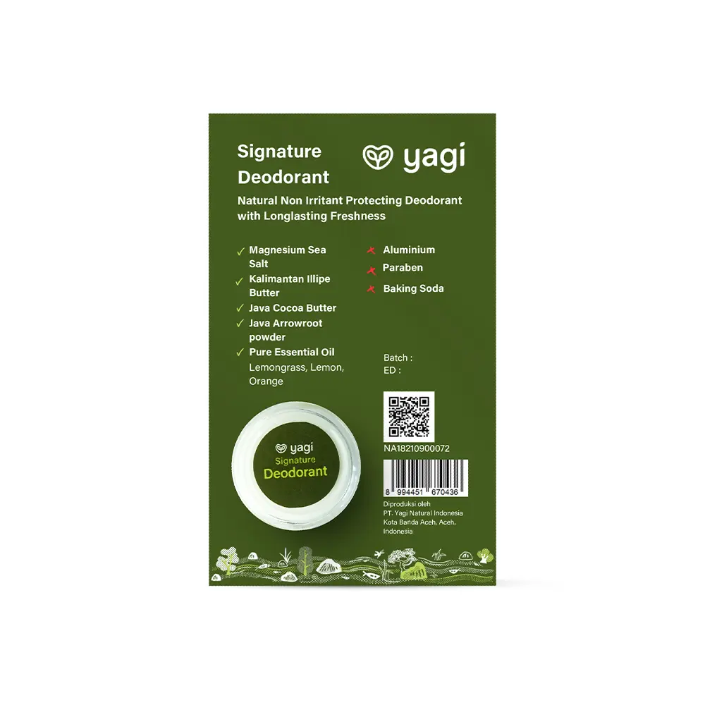 YAGI Signature Deodorant 5 gr (mini size)