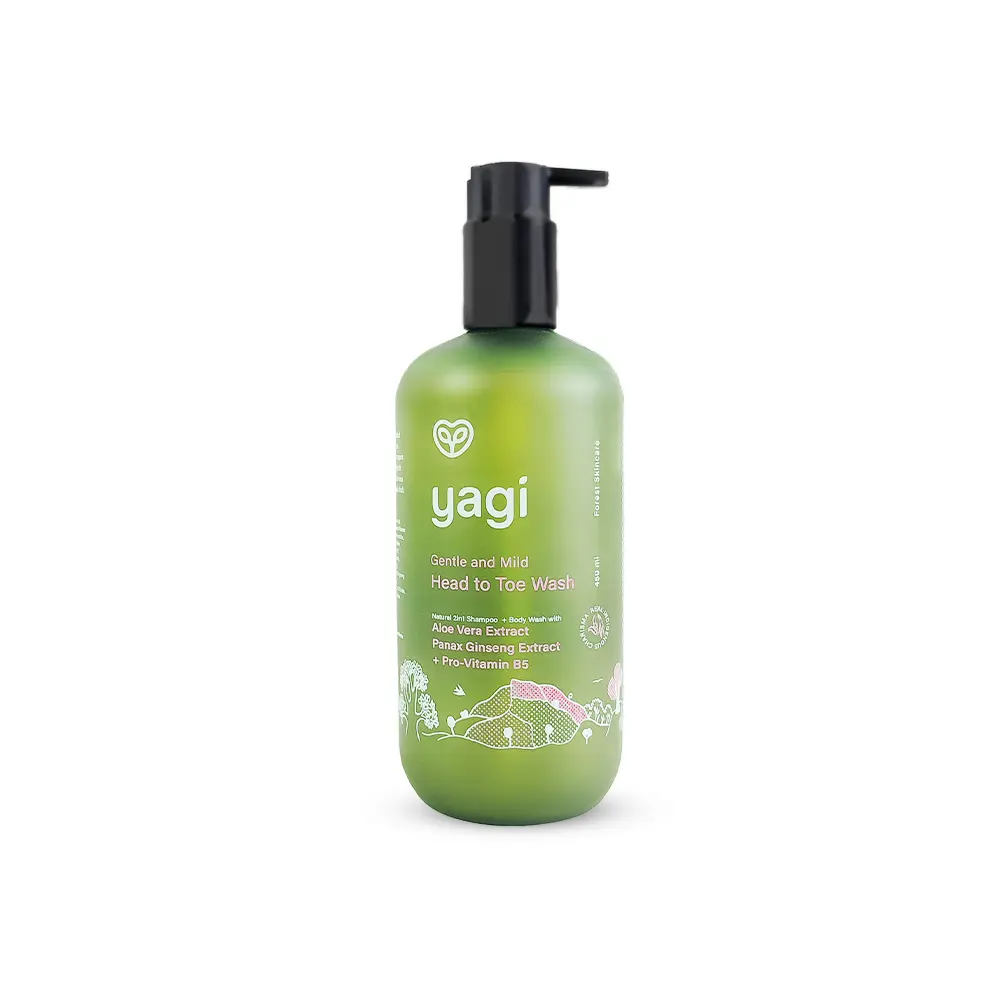 [8994451670160] YAGI Gentle & Mild Head to Toe Wash 450 ml