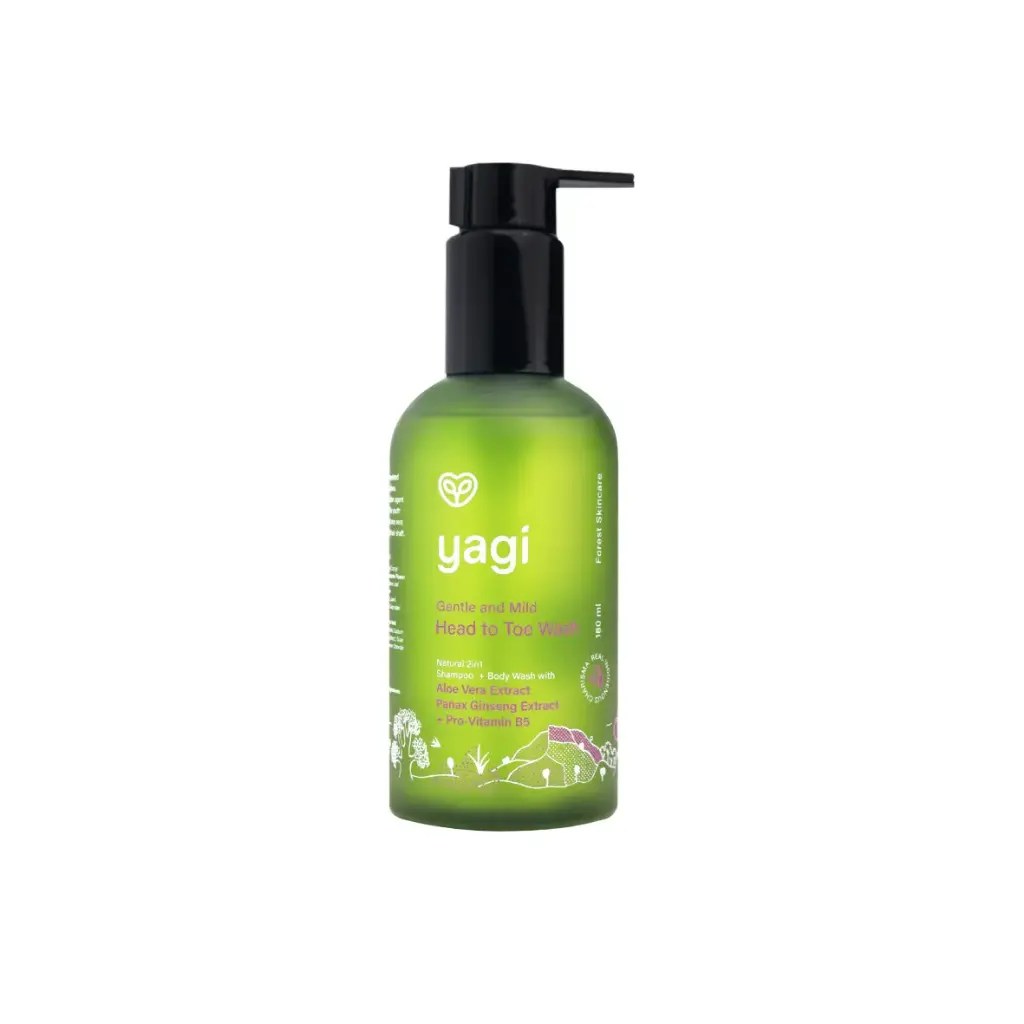 YAGI Gentle & Mild Head to Toe Wash 180ml