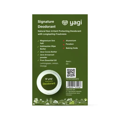 [8994451670436] YAGI Signature Deodorant 5 gr (mini size)