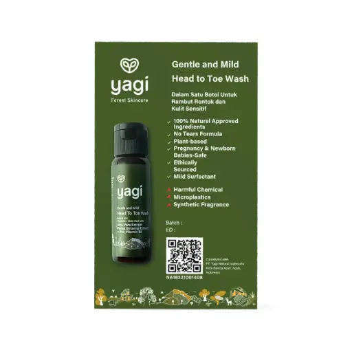 [8994451670504] Free Product - Free Product - Free Product - Free Product - YAGI Gentle & Mild Head to Toe Wash 30 ml